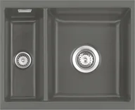 Zlewozmywaki - SystemCeram MERA 60-U LAVA 80 (53980180) - miniaturka - grafika 1