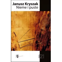 FORMA Nieme i puste - Janusz Kryszak - Powieści - miniaturka - grafika 2