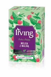 Herbata ziołowa Irving Melisa z maliną 20x1,5g - Herbata - miniaturka - grafika 1