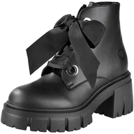 Botki damskie - botki damskie ALTERCORE czarne (ANASTASIA VEGAN BLACK)-40 - miniaturka - grafika 1