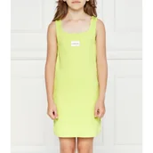 Sukienki i spódniczki dla dziewczynek - CALVIN KLEIN JEANS Sukienka - miniaturka - grafika 1