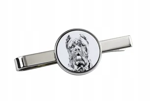 Cane Corso Italiano - spinka do krawata z psem, personalizowany klips do kr - Spinki do mankietów i krawatów - miniaturka - grafika 1