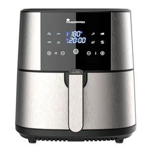 MasterPRO ROCKET 600 - Frytkownica powietrzna 1800 W 6L - Ekran dotykowy LED - Termostat regulowany 80-200°C - Zdejmowany kosz z powłoką Ceratech - Obudowa zimna - Frytkownice - miniaturka - grafika 1