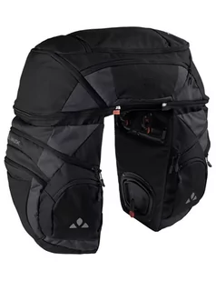 Vaude Karakorum Pro Frame Bag, black 2021 Torby na bagażnik 153310100 - Sakwy rowerowe - miniaturka - grafika 1