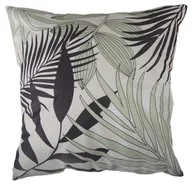 Poszewki na poduszki - Poszewka dekoracyjna ozdobna 40x40 Fashion print liść zielony - miniaturka - grafika 1