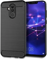 Etui i futerały do telefonów - Etui HUAWEI MATE 20 LITE Pancerne Carbon czarne - miniaturka - grafika 1