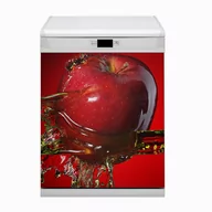Dekoracje domu - Ozdobny Bluedecor Magnes na zmywarkę Czerwone jabłko 60x80 - miniaturka - grafika 1