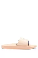 Klapki i japonki męskie - HUGO Męskie klapki Nil Slid z paskiem z logo rozmiar, czerwony, 43 EU - miniaturka - grafika 1