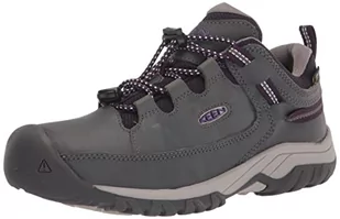 KEEN Targhee Low Waterproof, dziecięce buty turystyczne, szare, 27 EU, szary, 27/28 EU - Buty dla chłopców - miniaturka - grafika 1