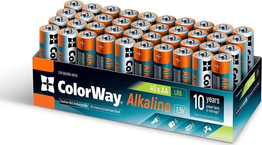 Colorway Baterie olorway Alkaline Power Aa 40Szt.