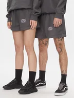 Spodenki męskie - Reebok Szorty sportowe Classics Good Vibes Shorts HT6118 Szary - miniaturka - grafika 1