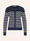 Swetry damskie - Tommy Hilfiger Kardigan blau - miniaturka - grafika 1