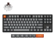 Klawiatury - Keychron K8 Max USB + RF Wireless + Bluetooth QWERTY Skandynawia Czarny K8M-J3-BO - miniaturka - grafika 1