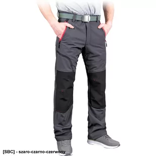 LH-SHELLWORK - Spodnie ochronne do pasa z materiału SOFTSHELL - M-3XL - Odzież robocza - miniaturka - grafika 1