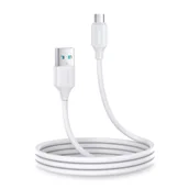 Kable USB - Joyroom kabel USB-A - Micro USB 480Mb/s 2.4A 1m biały S-UM018A9 - miniaturka - grafika 1