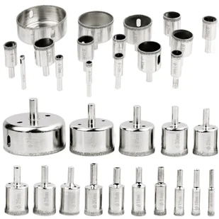 OTWORNICE DIAMENTOWE DO GRESU PŁYTEK SZKŁA 6-70MM FALON-TECH - Otwornice - miniaturka - grafika 1