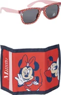 Okulary przeciwsłoneczne - Dziecięce okulary przeciwsłoneczne z torebką dla dziewczynek Myszka Minnie - miniaturka - grafika 1