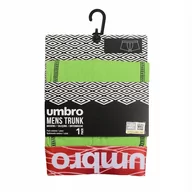 Majtki męskie - Umbro Bokserki Męskie 224646 Zielone L - miniaturka - grafika 1