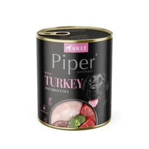 DOLINA NOTECI Piper dla psa z indykiem i brokułem 800g - Mokra karma dla psów - miniaturka - grafika 1