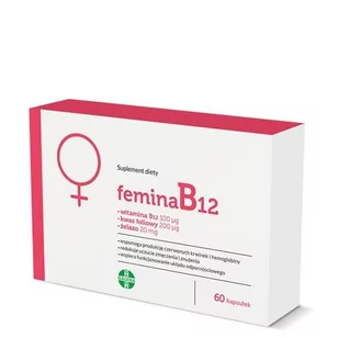 FeminaB12 x 60 kaps - Witaminy i minerały - miniaturka - grafika 1