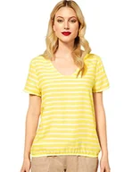 Bluzki damskie - Street One Bluzka damska, Merry Yellow, 44 - miniaturka - grafika 1