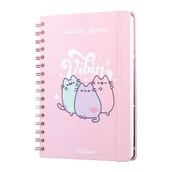Kalendarze - Kalendarz Tygodniowy, Pusheen 2025 2026, Notatnik A5, dla Dzieci, Kot - miniaturka - grafika 1