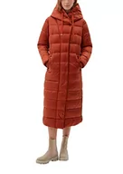 Płaszcze damskie - s.Oliver BLACK LABEL Płaszcz damski z długim rękawem, ciemnopomarańczowy, 42 - miniaturka - grafika 1