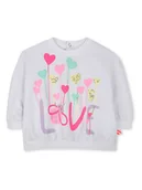 Bluzy i sweterki niemowlęce - Billieblush Bluza w kolorze białym - miniaturka - grafika 1