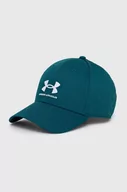 Czapki męskie - Under Armour czapka z daszkiem kolor turkusowy z aplikacją 1381645 - miniaturka - grafika 1