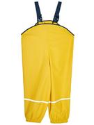 Spodnie i spodenki dla chłopców - Playshoes Spodnie materiałowe 405424 M Żółty Regular Fit - miniaturka - grafika 1