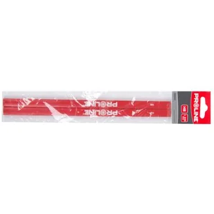 Ołówki stolarskie HB PROLINE czerwone komplet 2 sztuki - Poziomice, łaty, miary - miniaturka - grafika 1