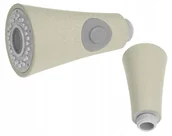 Baterie kuchenne - Słuchawka Do Baterii Z Wyciąganą Wylewką Beżowa - miniaturka - grafika 1