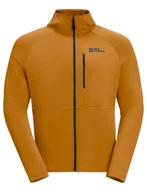 Moda i Uroda OUTLET - Jack Wolfskin KOLBENBERG bluza z kapturem FZ M - miniaturka - grafika 1