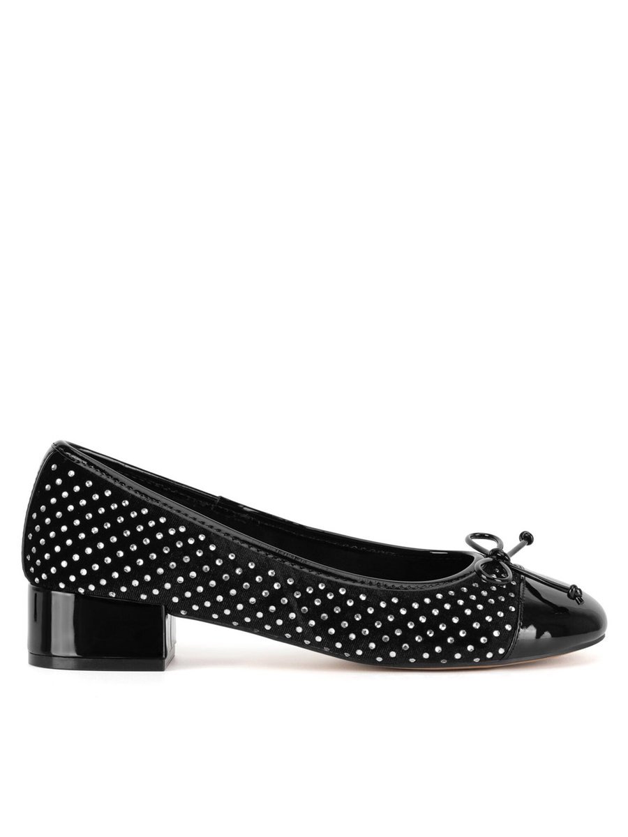 Nine West Baleriny Damskie Czarny WFA2993-1