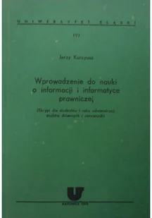 Wprowadzenie do nauki o informacji i informatyce prawniczej - Aplikacje biurowe - miniaturka - grafika 1
