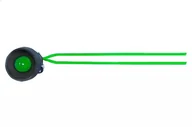 Bezpieczniki elektryczne - Lampka kontrolna z przewodem fi 10mm 230V zielona - miniaturka - grafika 1