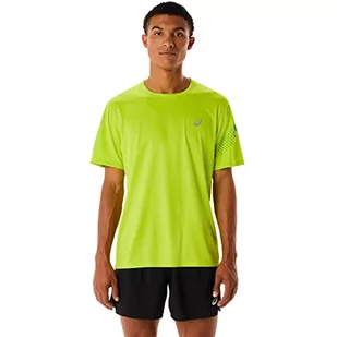 ASICS Icon SS Top Koszulka męska, Lime Zest/Cilantro, S - Koszulki męskie - miniaturka - grafika 1
