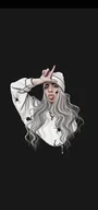 Podkładki pod mysz - PODKŁADKA POD MYSZ Nadruk 22x18 cm Billie Eilish ANIME Muzyczny Prezent - miniaturka - grafika 1
