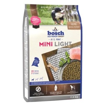 Bosch Petfood Dog Adult Mini Light 2,5 kg