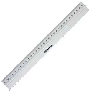 Leniar Linijka 15cm aluminium 30186 LN1004 - Linijki, ekierki - miniaturka - grafika 1
