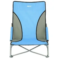 Leżaki ogrodowe - NILS Leżak Krzesło Plażowe Turystyczne Składane - miniaturka - grafika 1