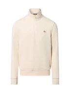 Bluzy męskie - Dickies Bluza męska - Oakport Mężczyźni biały jednolity, S - miniaturka - grafika 1