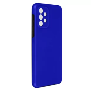 Etui 360° do Samsunga Galaxy A52 Elastyczny przód i sztywny tył – niebieski - Etui i futerały do telefonów - miniaturka - grafika 1