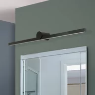 Lampy ścienne - Oświetlenie lustra LED Beauty, 101cm, czarne - miniaturka - grafika 1