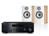Zestawy stereo - Yamaha R-N600A (czarny) + 607 S3 (dąb) - miniaturka - grafika 1