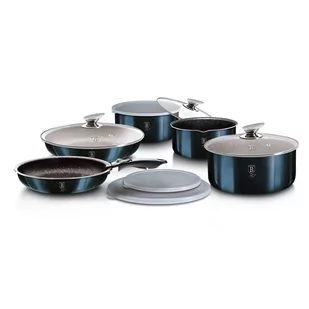 Berlinger Haus METALLIC LINE AQUAMARINE BH-6101 BH-6101 - Zestawy garnków i patelni - miniaturka - grafika 1