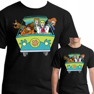 Koszulki męskie - Koszulka Scooby Doo Kudłaty Pies Czarna M 3156 - miniaturka - grafika 1