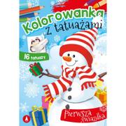 Książki edukacyjne - Kolorowanka z tatuażami. Pierwsza gwiazdka - miniaturka - grafika 1