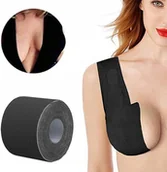 Biustonosze - TAŚMA UNOSZĄCA BIUST MODELUJĄCA DEKOLT STANIK PUSH UP PLASTRY BOOB TAPE 5M - miniaturka - grafika 1