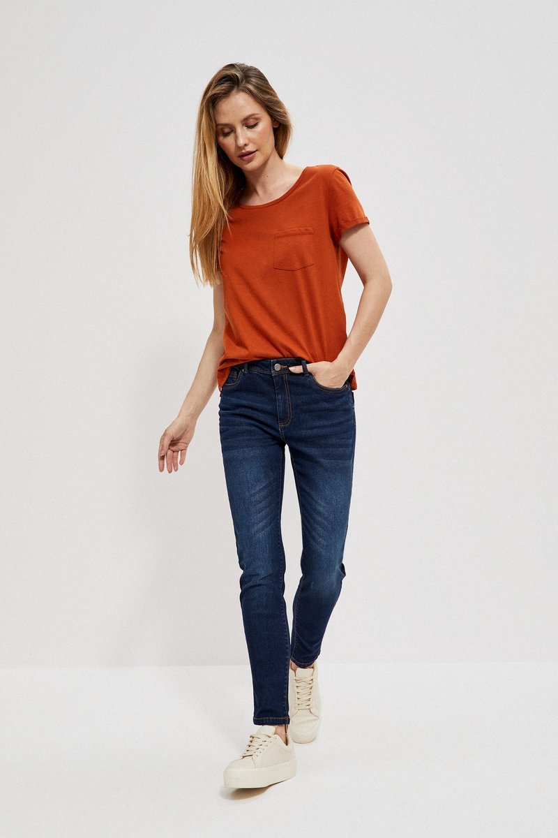 Jeansy rurki-XS
